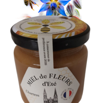 Miel d'ETE CREMEUX 250 g -récolte 21 aout 2024