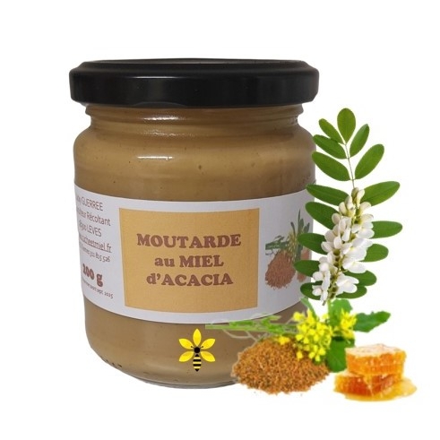 MOUTARDE au MIEL d'ACACIA - 200g